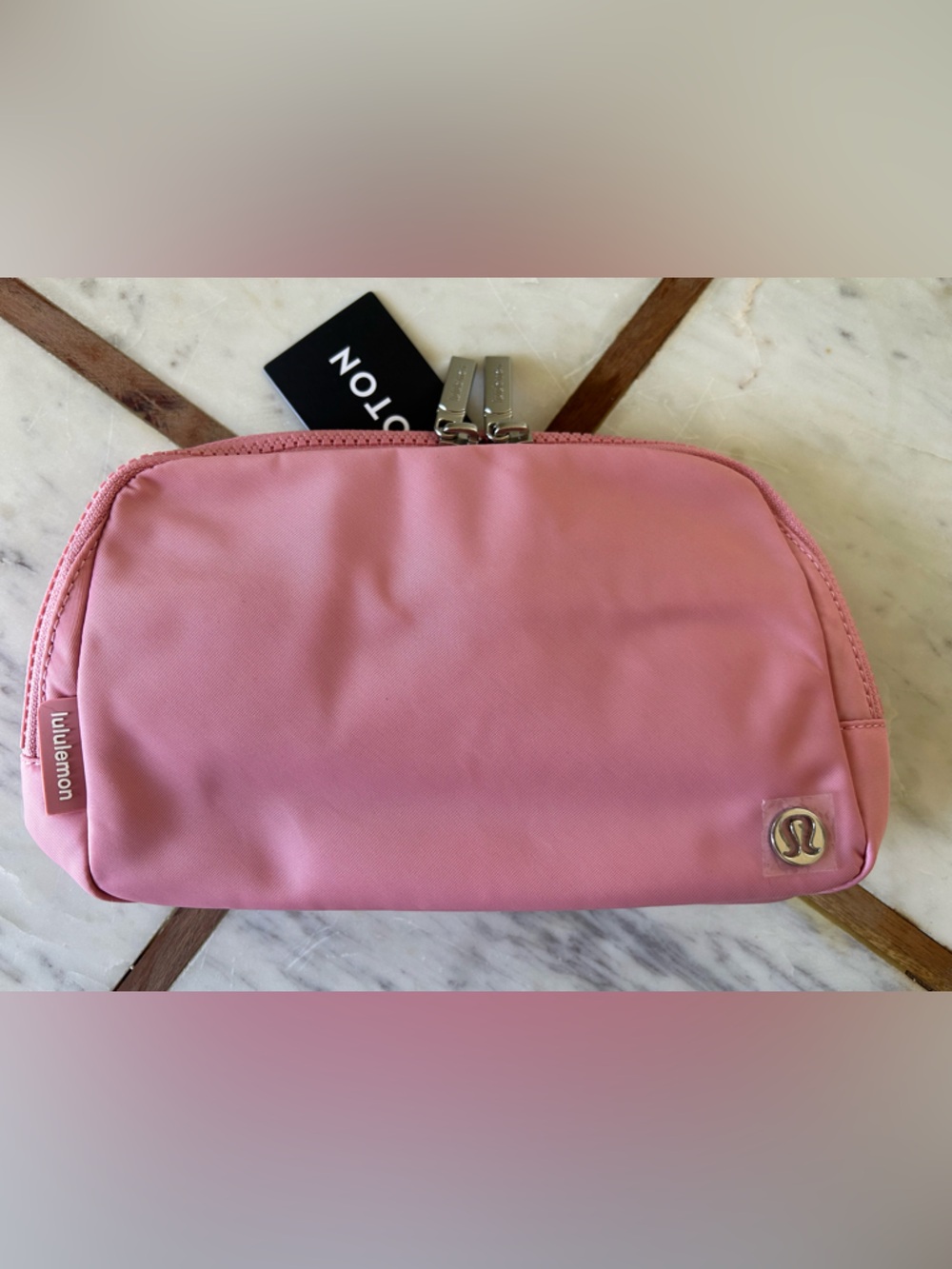 lululemon athletica x Peloton collab Deep Pink Large Belt Bag - Picture 6 of 6
